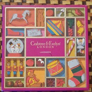 NWT Crabtree & Evelyn Lavender Holiday Gift Set NEW Rare EDT
